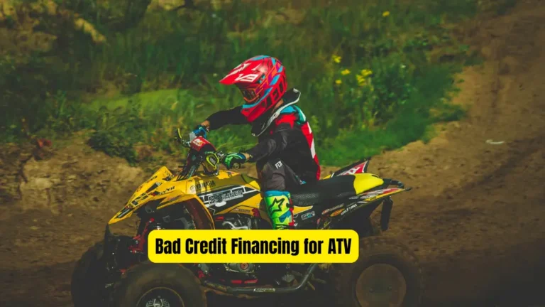 Bad Credit Financing for ATV